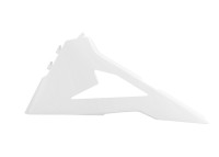 Kryt airboxu s průduchem KAWASAKI, RTECH (bílá)