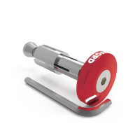 Závaží řídítek Bar Ends 2 s konusem pro vnitřní průměr 13 a 18 mm (vnější 22 a 28,6 mm), OXFORD (červené, pár)