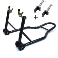 Zadní stojánek MOTION STUFF STS3210 s adaptéry na rolny a pod kyvku