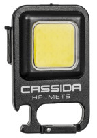 LED svítilna dobíjecí, s karabinou, magnetem a otvírákem, s logem CASSIDA