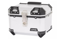 Motocyklový plastový kufr s opěrkou XRS Adventure 45 litrů stříbrný - 3064239 