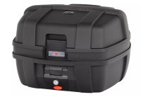 Motocyklový plastový kufr s opěrkoou XRS Rally 39 litrů černý - 3064238