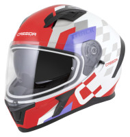 Přilba Orbit Track, CASSIDA (červená fluo/bílá/fialová/černá) 2026