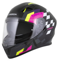 Přilba Orbit Track, CASSIDA (černá/růžová/fialová/žlutá fluo/bílá) 2026