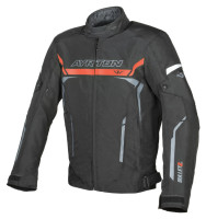 Bunda Bullet II, AYRTON (černá/červená/šedá) 2026