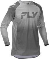 Dres EVOLUTION, FLY RACING - USA 2026 (bílá/šedá)