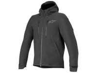 Bunda DOMINO TECH HOODIE, ALPINESTARS (černá) 2026