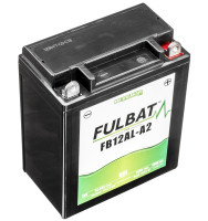 Baterie 12V, YB12AL-A2 GEL, 12V, 12Ah, 150A, bezúdržbová GEL technologie 134x80x161 FULBAT (aktivovaná ve výrobě)