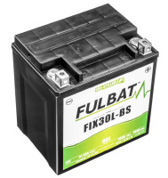 Baterie 12V, YIX30L-BS GEL, 12V, 30Ah, 400A, bezúdržbová GEL technologie 165x125x175 FULBAT (aktivovaná ve výrobě)