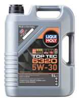 LIQUI MOLY Top Tec 6320 5W-30, syntetický motorový olej 5 l