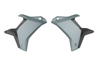 Spoilery chladiče YAMAHA Tenere, RTECH (světle šedé, pár)