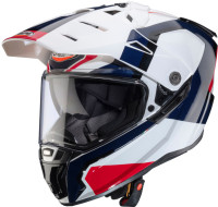 Helma na motorku Caberg Tanami Scram white/red/blue