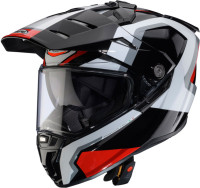 Helma na motorku Caberg Tanami Scram black/red/white