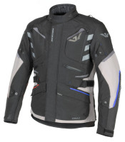 Bunda Trail, AYRTON (světle šedá/černá/red/modrá/šedá) 2026