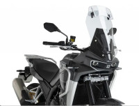 Plexi štít PUIG 22371W TOURING WITH VISOR průhledný pro Kove 800 X