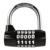 Zámek U profil 5-DIGIT, OXFORD (průměr čepu 7 mm, černý)