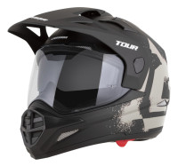 Přilba Tour 2.0 Crew, CASSIDA (černá matná/písková, plexi s přípravou pro Pinlock) 2026