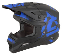 Přilba Cross Cup 2 Crew, CASSIDA (černá matná/modrá) 2026