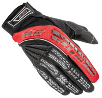 Rukavice PIONEER, PILOT (černá/červená)