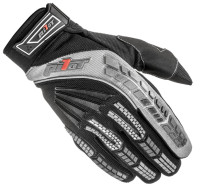 Rukavice PIONEER, PILOT (černá/šedá)