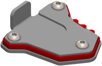 Rozšíření bočního stojanu CrossPro Side Stand Extendention - CF Moto 800MTX / 25 +MTX800 - barva černá