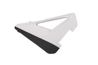 Boční kryt airboxu (do číslové tabulky) HONDA, RTECH (černo-bílý)