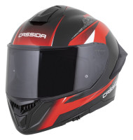 Přilba Integral GTS 2.1 Mega, CASSIDA (černá/červená/bílá) plexi s přípravou pro Pinlock 2026