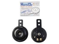 Klakson 12V, 100dB, průměr 70 mm, OXFORD (černý)