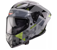 Helma na moto Caberg Drift Evo II Prism grey/black/yellow fluo