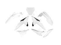 Sada plastů 6 dílů KTM, RTECH (bílá-černá)