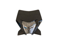 Přední maska včetně LED světla KTM, RTECH (černá)