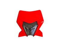 Přední maska včetně LED světla KTM, RTECH (neon oranžová)