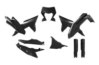 Sada plastů KTM, RTECH (černá, 7 dílů)