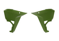 Vrchní spoilery chladiče KOVE, RTECH (zelené navy)