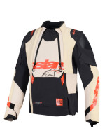 Bunda HALO PRO DRYSTAR XF, ALPINESTARS (krémová/černá/červená) 2026