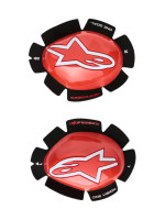 Slidery GP TECH, ALPINESTARS (červené/bílé) 2026