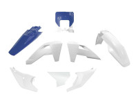 Sada plastů Husqvarna, RTECH (bílo-modrá, 6 dílů)