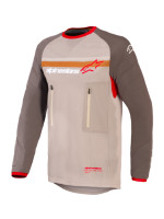 Dres MAXDURA DUAL, ALPINESTARS (hnědá/oranžová) 2026