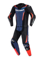 Dvoudílná kombinéza GP FORCE V2, ALPINESTARS (černá/modrá/červená fluo) 2026