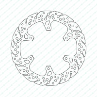 Brzdový kotouč plovoucí, NEWFREN