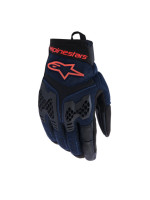 Rukavice MANTI AIR, ALPINESTARS (tmavě modrá/červená fluo/černá) 2026