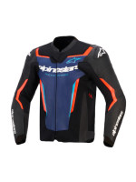 Bunda GP FORCE V2, ALPINESTARS (černá/modrá/červená fluo) 2026