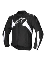 Bunda T-JAWS V4 WATERPROOF, ALPINESTARS (černá/bílá) 2026