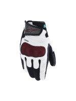 Rukavice STELLA MOGRESS AIRFLOW, ALPINESTARS (bílá offwhite/černá/tyrkysová) 2026