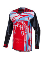 Dres TECHSTAR limitovaná edice BEAST COAST, ALPINESTARS (šedá/černá/oranžová) 2026