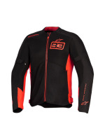 Bunda C-1 AIR MM93 kolekce, ALPINESTARS (červená fluo/červená/černá) 2026