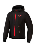 Bunda RADIUM TECH HOODIE, ALPINESTARS (černá/červená) 2026