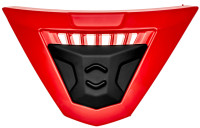čelní kryt ventilace pro přilby AERO, CASSIDA (červená/černá)