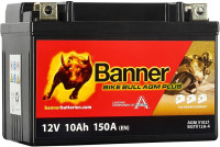 Baterie AGM PLUS 12V, BGTX12A-4, 10Ah, 150A, BANNER Bike Bull AGM PLUS 150x87x105