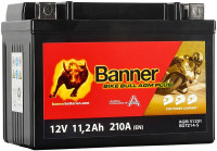 Baterie AGM PLUS 12V, BGTZ14-S, 11,2Ah, 210A, BANNER Bike Bull AGM PLUS 150x87x110